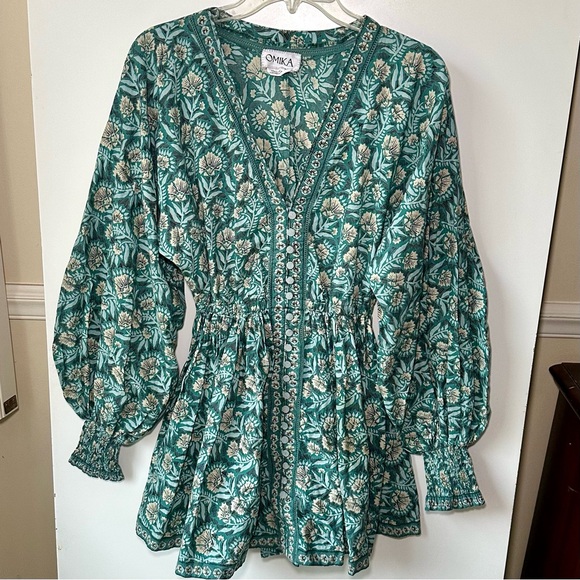 OMIKA - Harper Mini Dress - Margo Clover - Picture 8 of 13